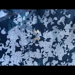 Underarmor cropping mesh leggings